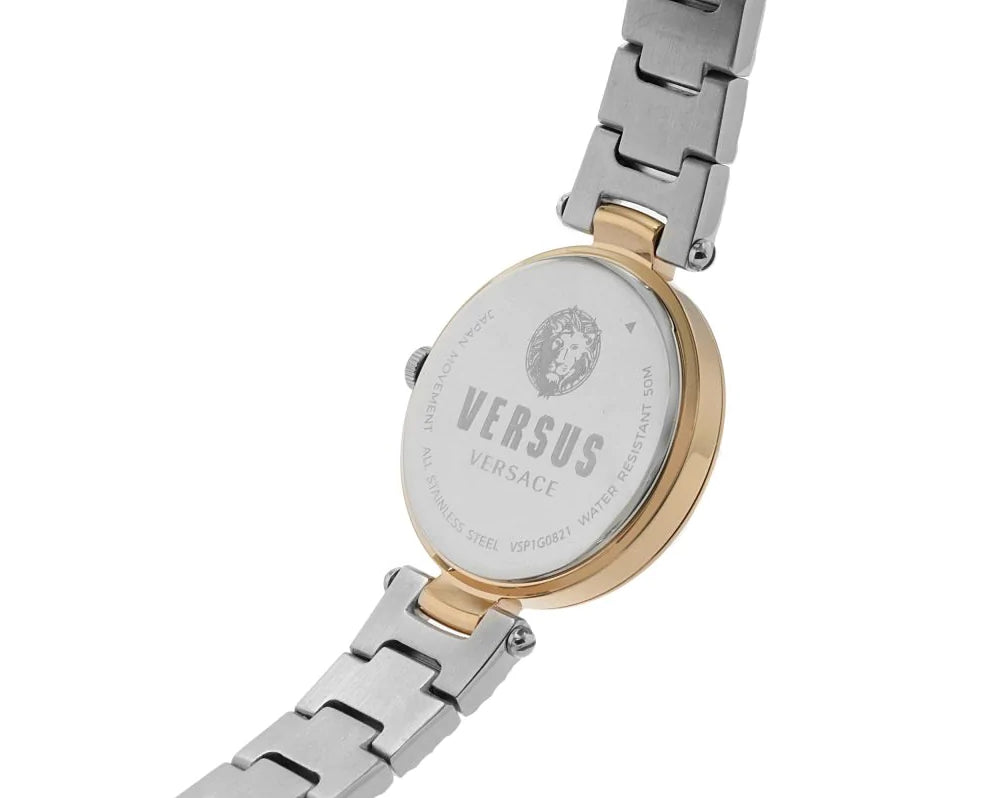 Orologio Donna Versus By Versace Quarzo Solo Tempo Acciaio Bicolore Leone Rosè VSP1G0821