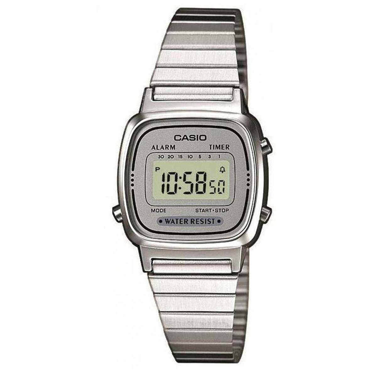 Orologio Donna Acciaio Casio Vintage Quarzo LA670WEA-7EF