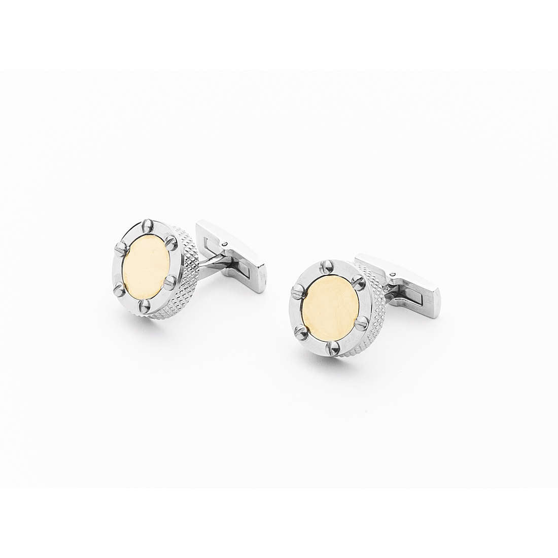Gemelli Uomo Cesare Paciotti 4US “Black Circle” Centrale Oro J10192