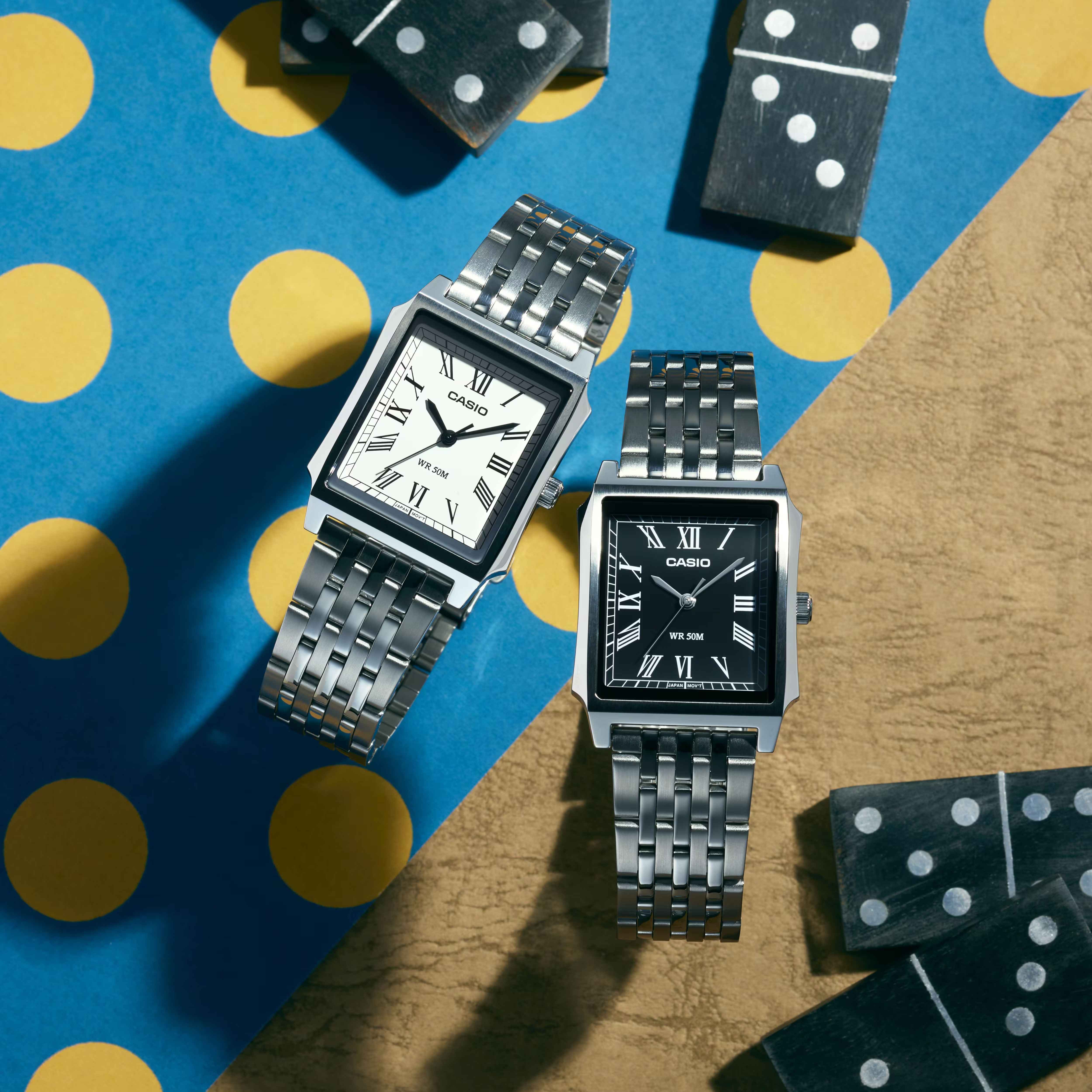 Orologio Uomo Casio Acciaio Nero Quarzo MTP-190D-1BVEF