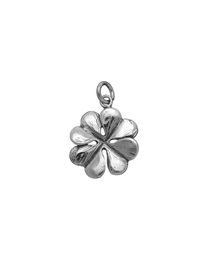 Charm Unisex Giovanni Raspini Argento 925 Quadrifoglio Realizzato A Mano 07763
