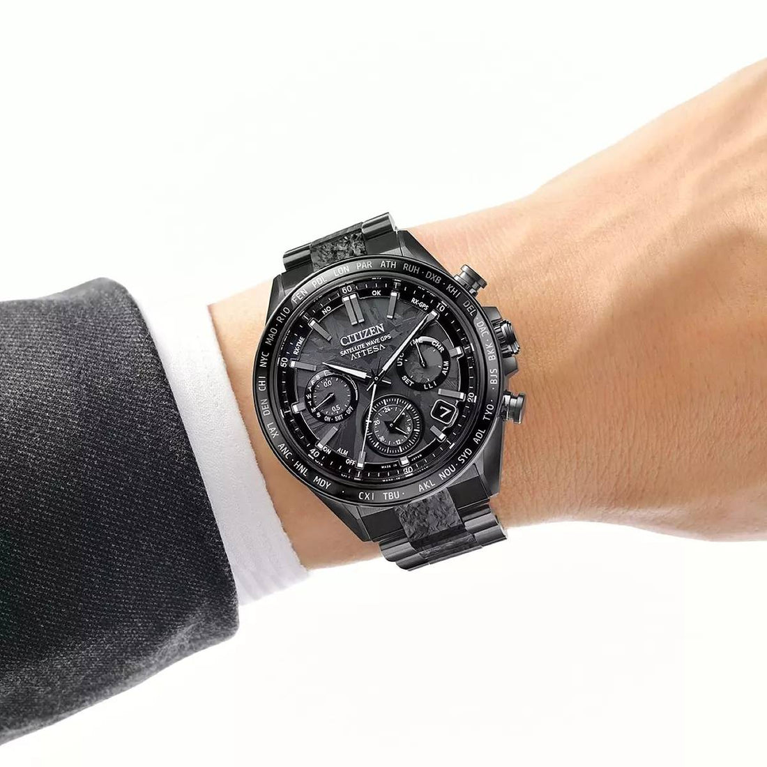 Orologio Uomo Citizen Attesa Hakuto-R Satellite Wade Edizione Limitata CC4067-66E