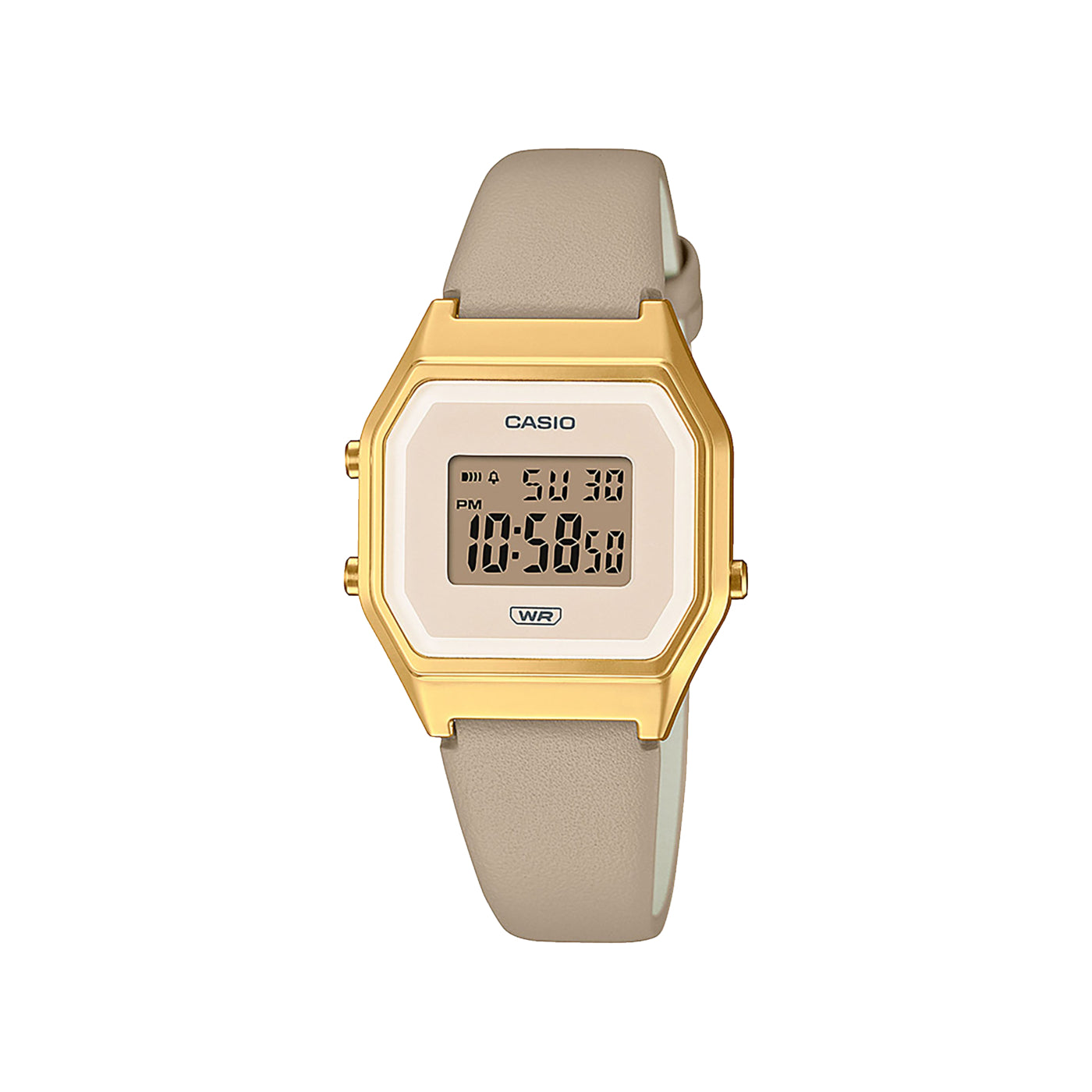 Orologio Donna Acciaio Casio Vintage Digitale Quarzo LA680WEGL-5EF