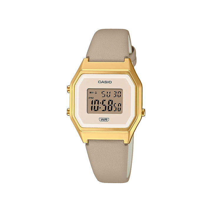 Orologio Donna Acciaio Casio Vintage Digitale Quarzo LA680WEGL-5EF