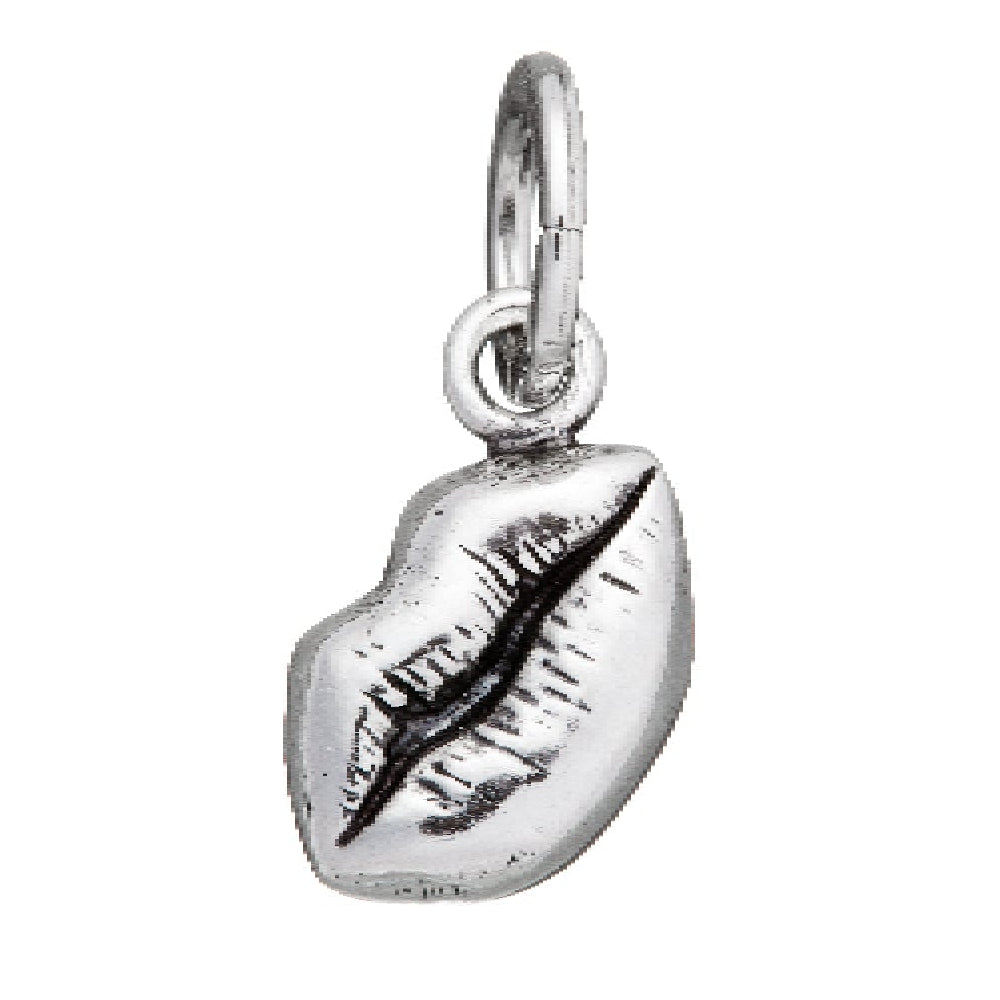Charm Donna Giovanni Raspini Argento 925 Ciondolo Kiss Realizzato A Mano 09655