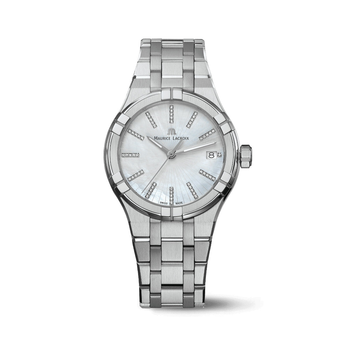 Orologio Donna Maurice Lacroix Aikon Madreperla Diamanti AI1106-SS002-170-1