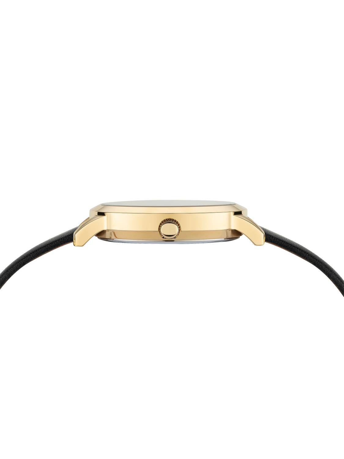 Orologio Donna Versus By Versace Nero Quarzo Solo Tempo Acciaio Dorato Pelle VSPZK0221