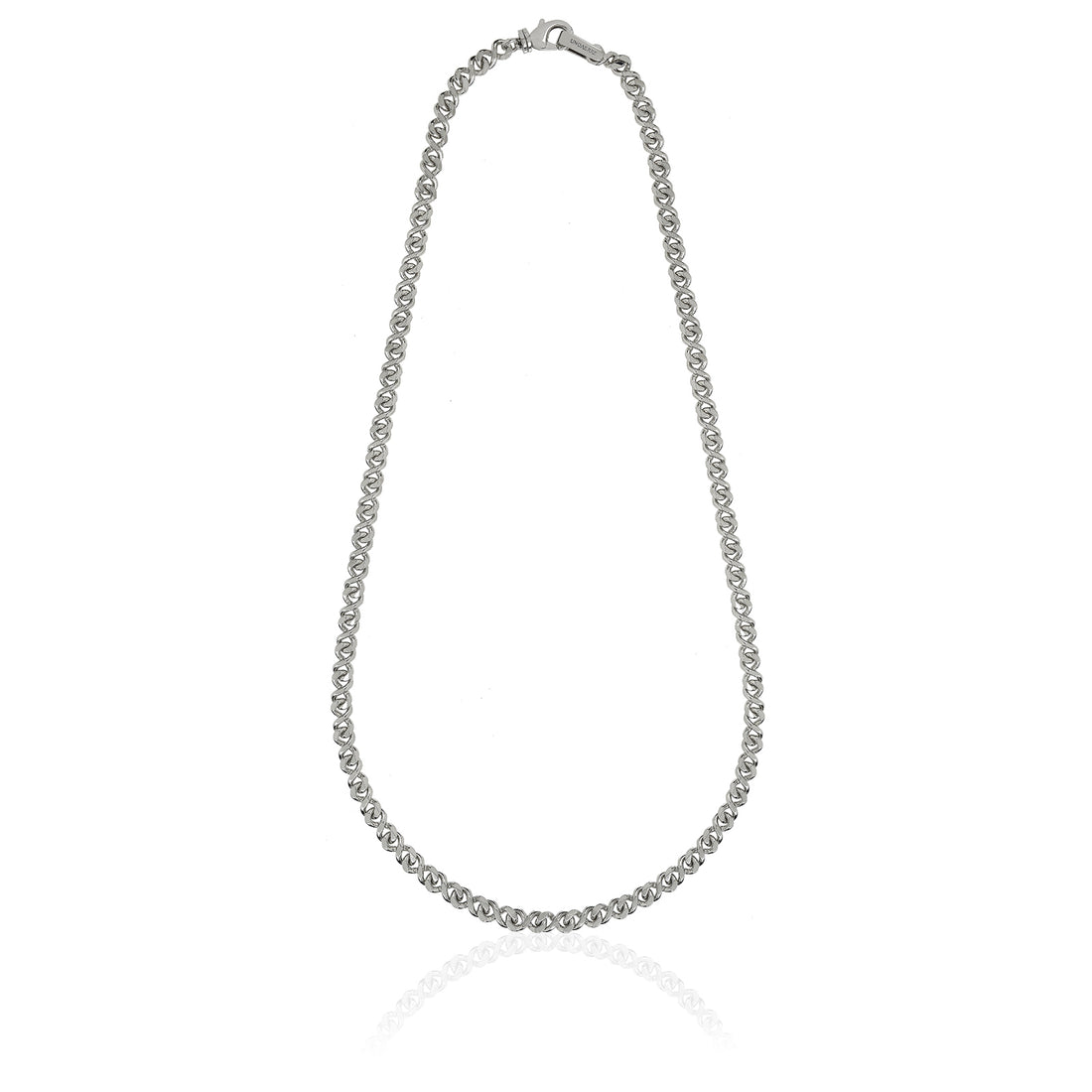Collana Uomo Unoaerre Acciaio  Maglia occhio di pernice 560841