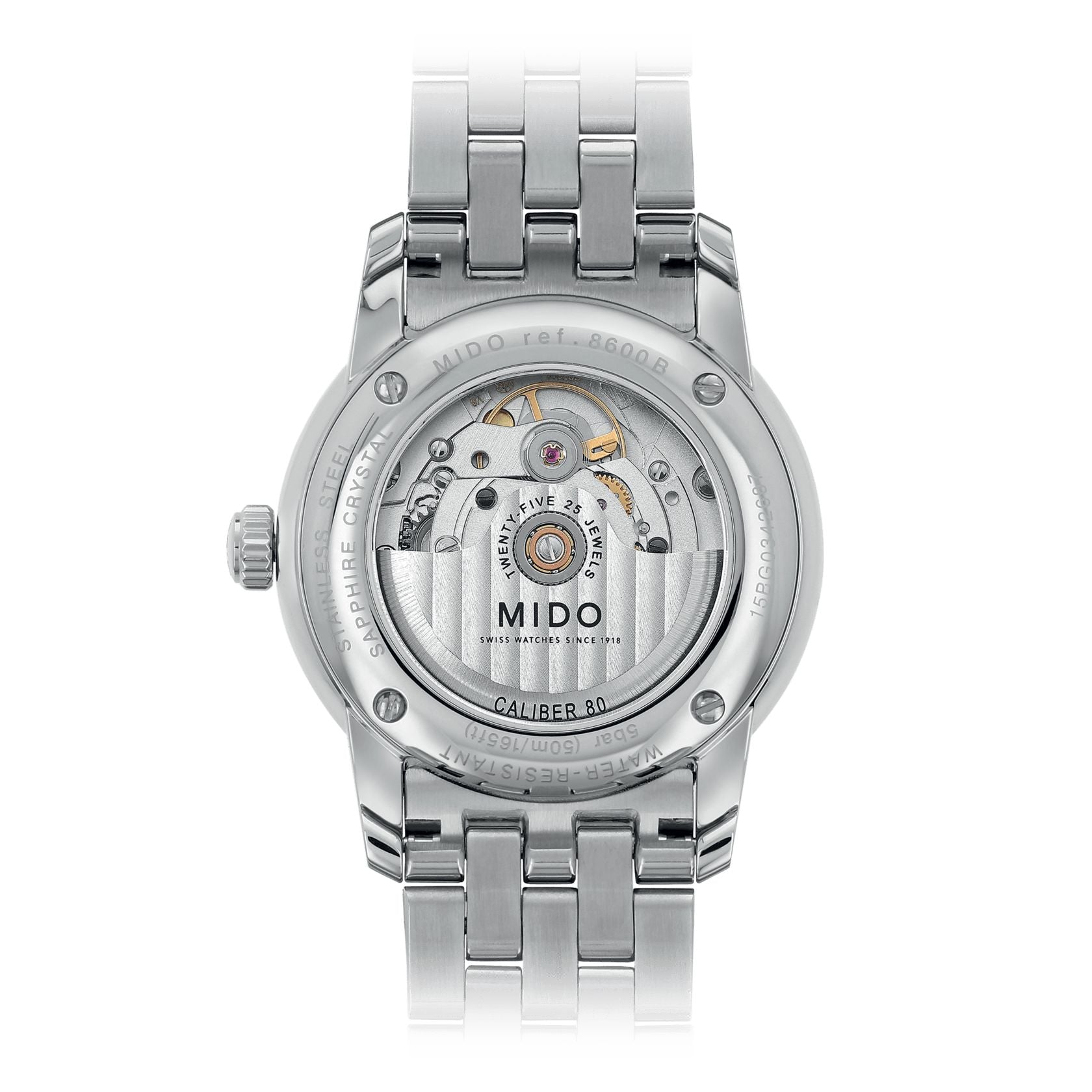 Orologio Mido Baroncelli Automatico Data Nero M86004181