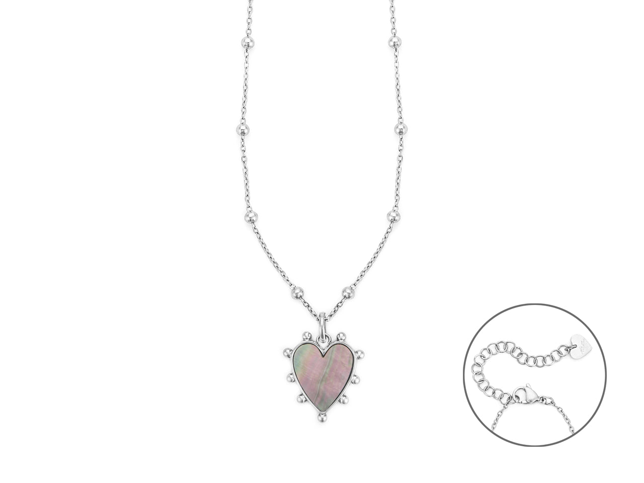 Collana Donna Acciaio 4US Cesare Paciotti Cuore 4UCL7723W