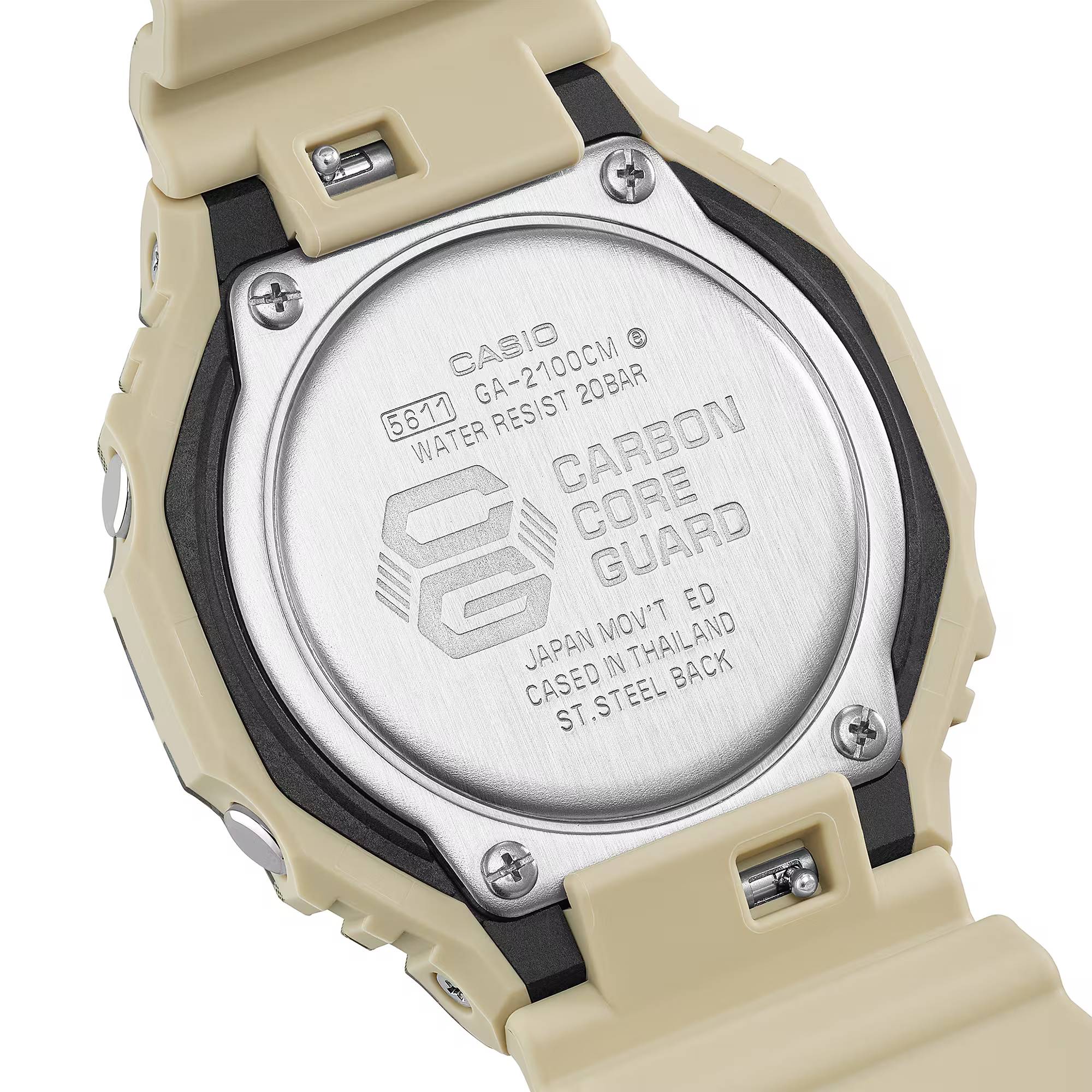 Orologio Uomo Casio G-SHOCK Camouflage Beige GA-2100CM-5AER