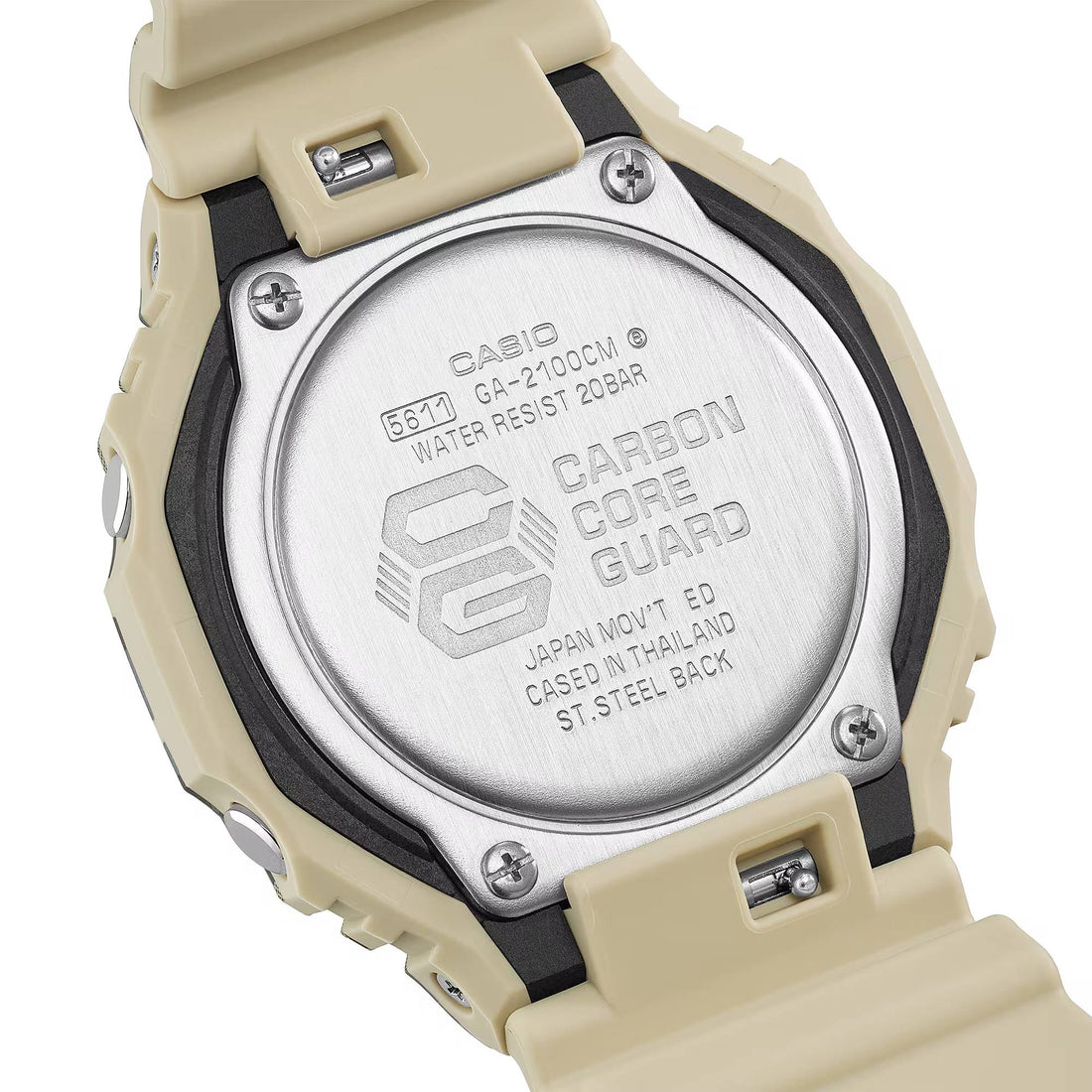 Orologio Uomo Casio G-SHOCK Camouflage Beige GA-2100CM-5AER