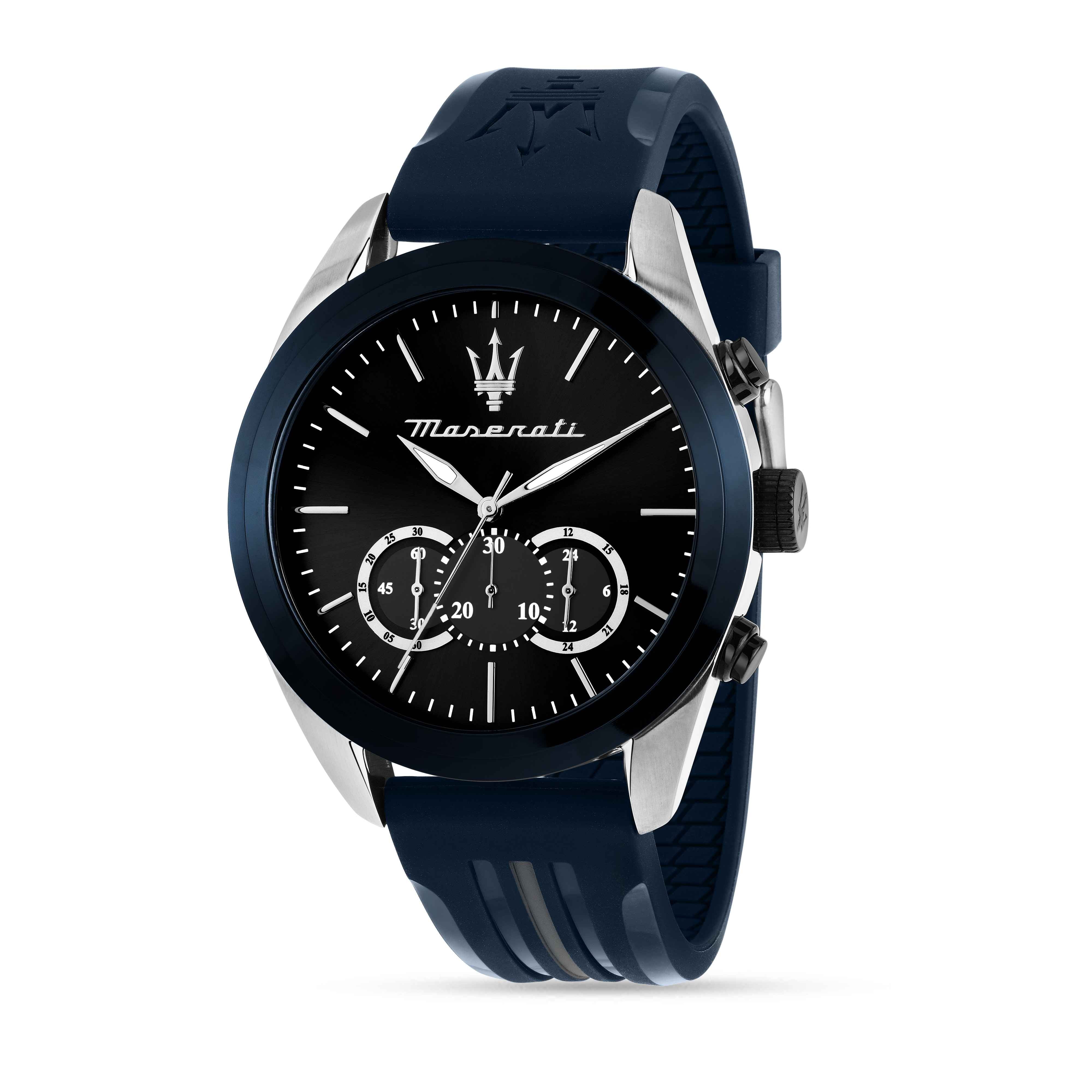 Orologio Uomo Acciaio Maserati Quarzo Cronografo Data  traguardo R8871612046