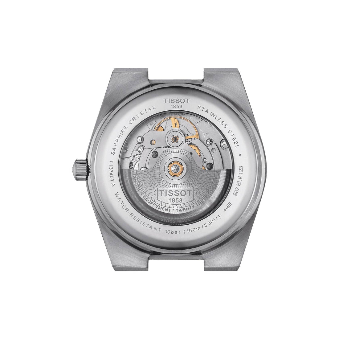 Orologio Uomo Tissot Prx Blu Azzurro Camaleonte Powermatic 80 T1374071135101
