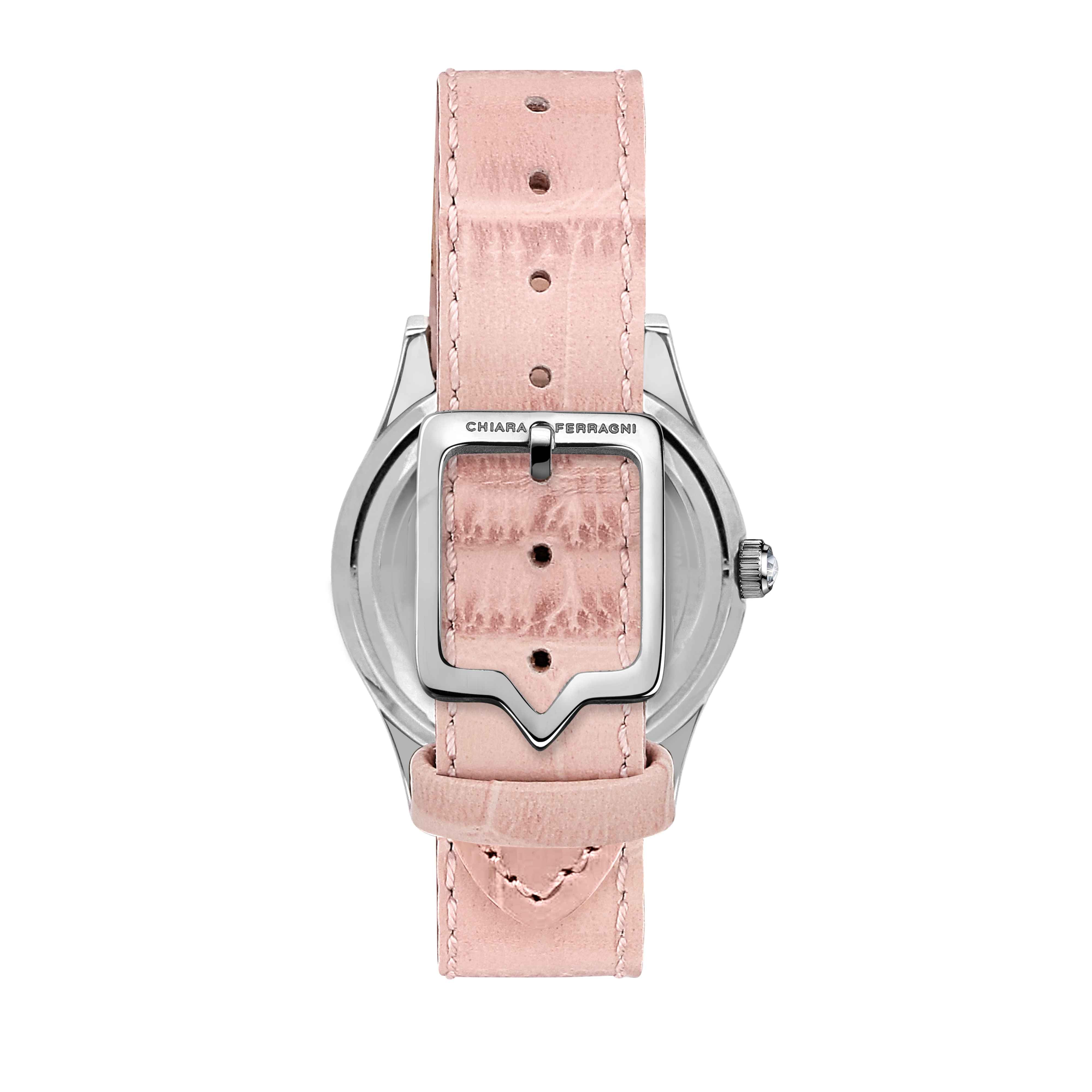 Orologio Donna Chiara Ferragni Quarzo Solo Tempo Acciaio Pelle