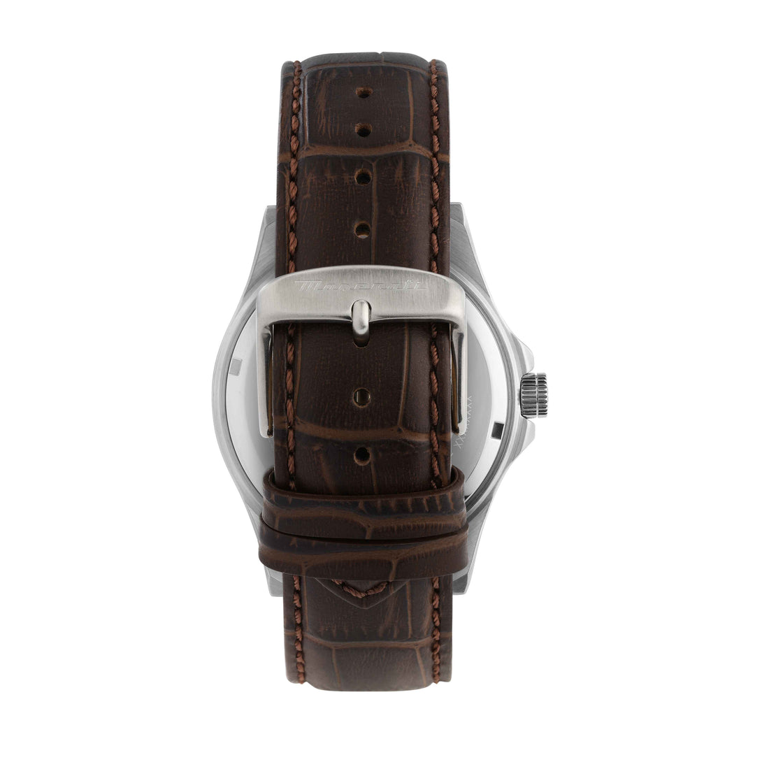 Orologio Uomo Maserati Acciaio Satinato Quarzo Solo Tempo Blu Data R8851100004