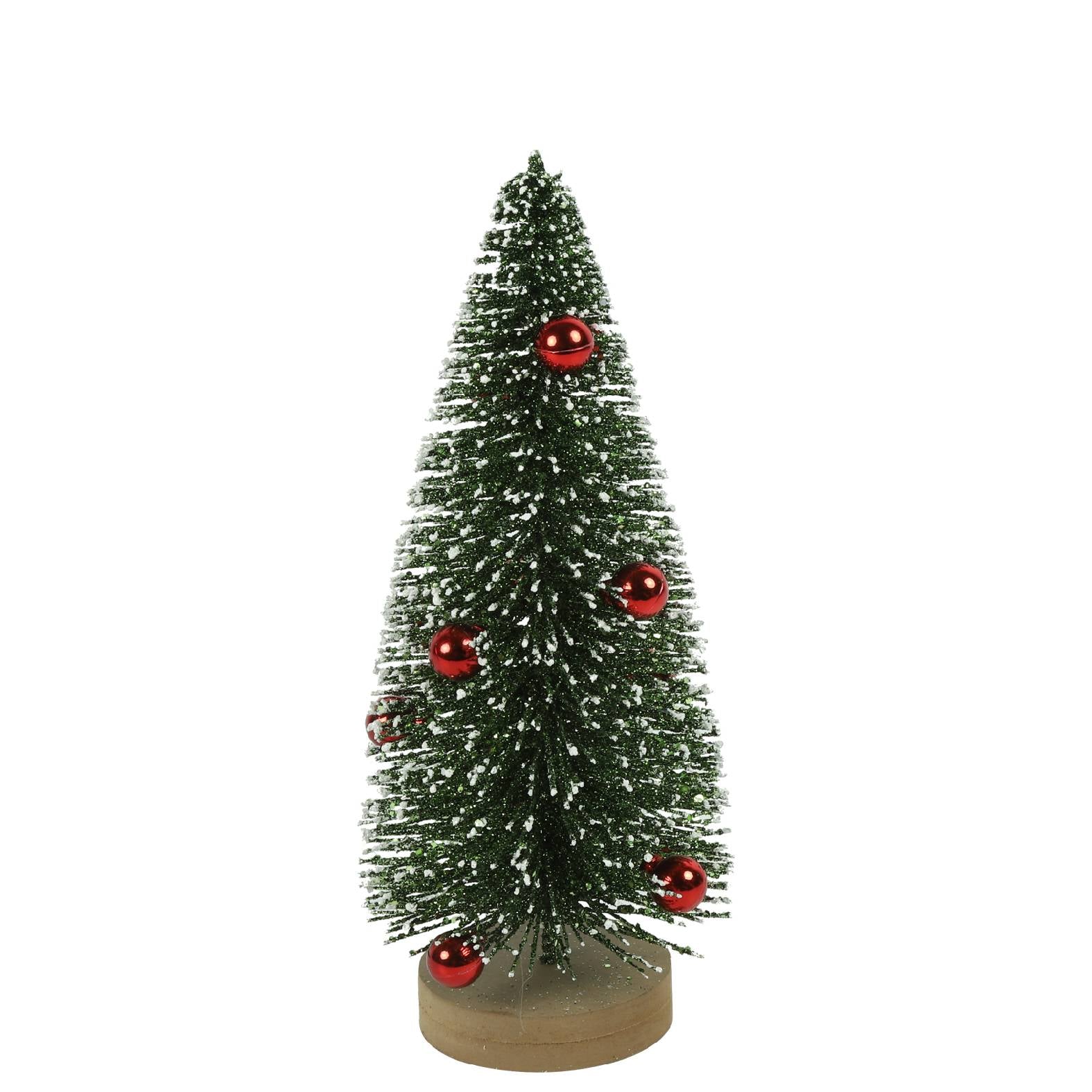 Albero Decostar Palle Di Natale Rosse Altezza 40 cm 810705
