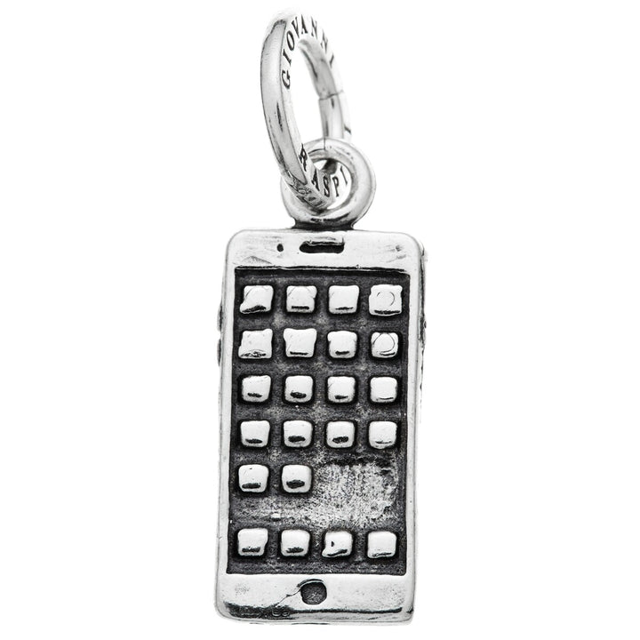 Charm Unisex Giovanni Raspini Argento 925 Smartphone Realizzato A Mano 09859