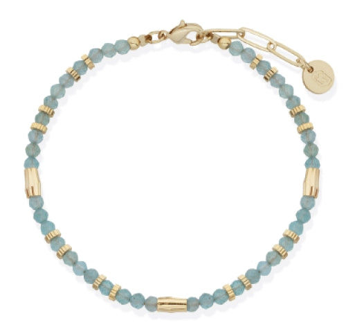 Bracciale Donna Acciaio Dorato  Liu jo quarzi Celesti LJ2896