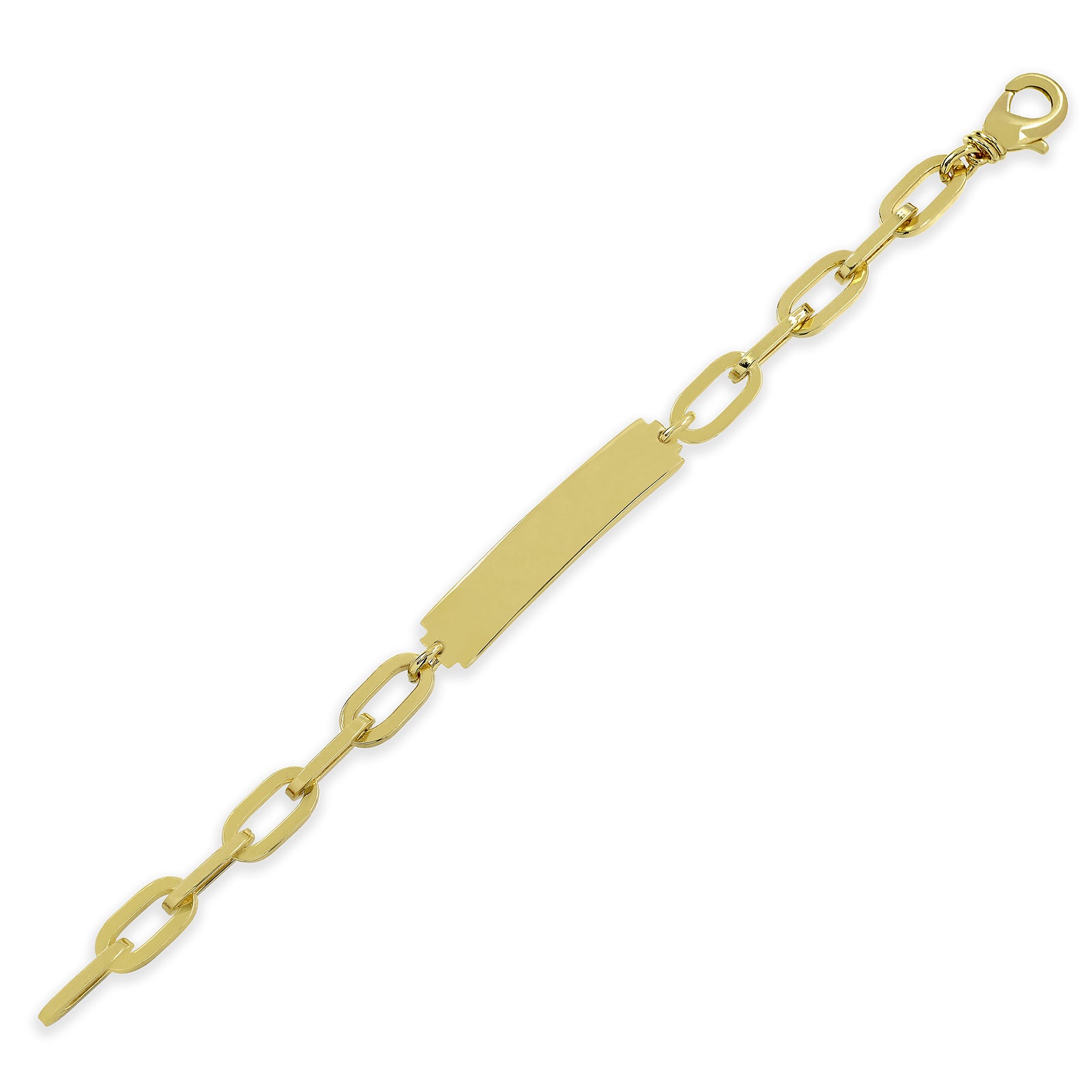 Bracciale Uomo Unoaerre Acciaio  Maglia forzatina e targa 560828