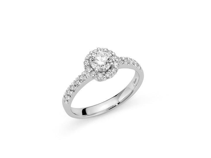 Anelli Donna Miluna Solitario Multipietra Oro 18 KT Diamanti LID3480-050C