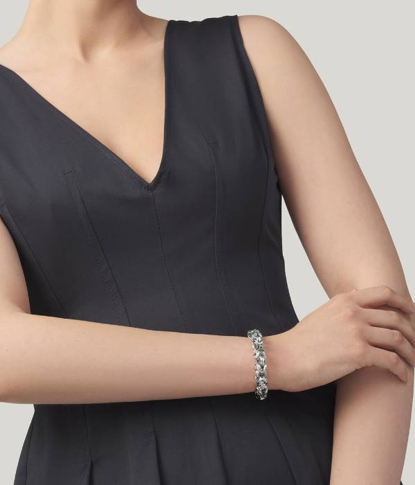 Bracciale Donna Giovanni Raspini Argento 925 Bizantina Luce 12447