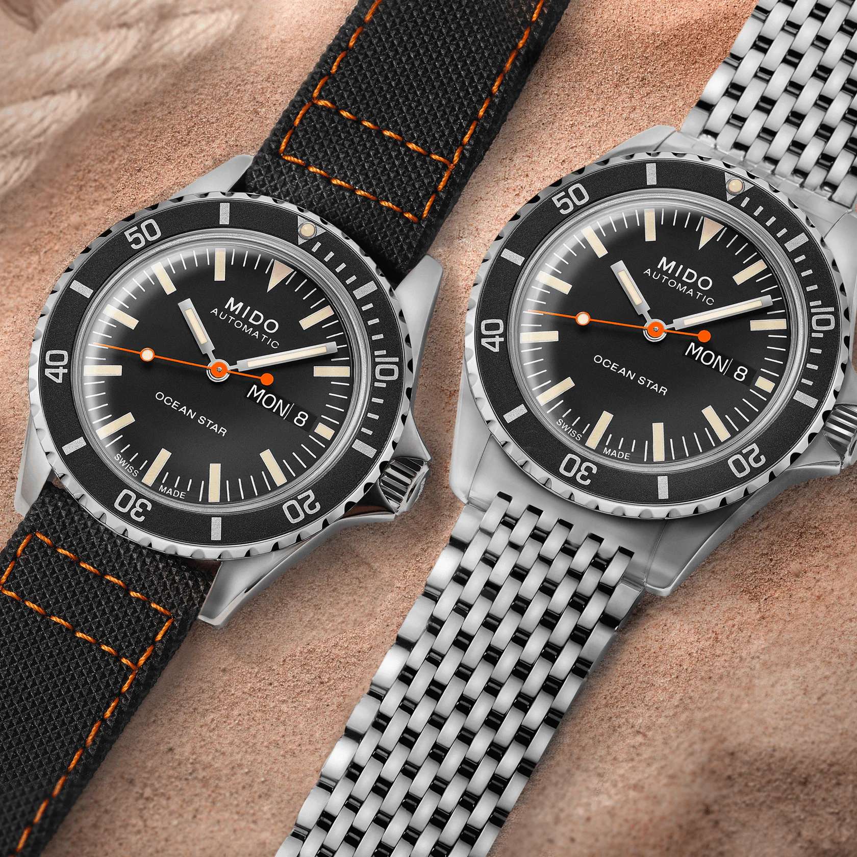 Orologio Uomo Mido Automatico Solo Tempo Ocean Star Tribute M0268301105100