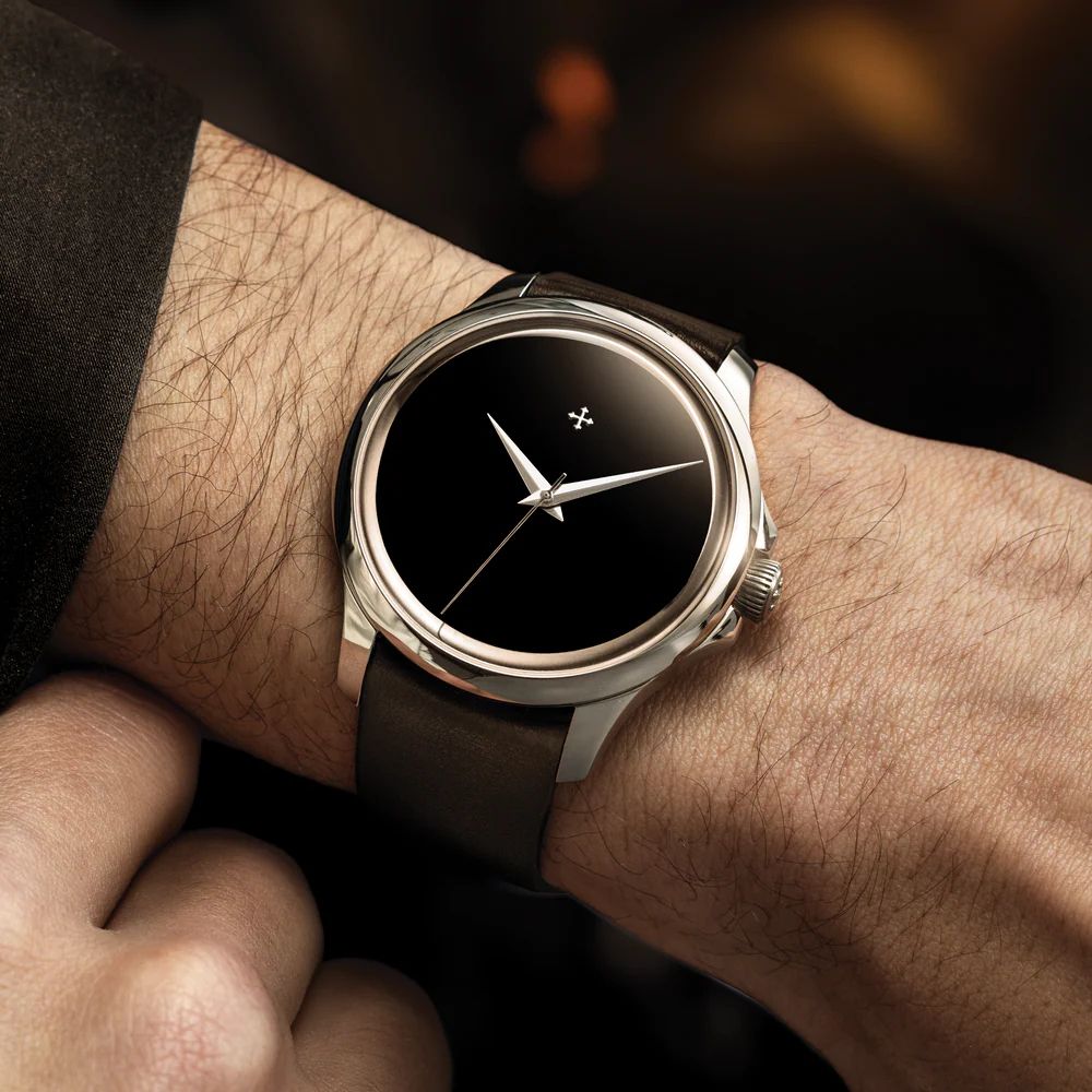 Orologio Uomo Venezianico UltraBlack 40 mm Pelle 1221510