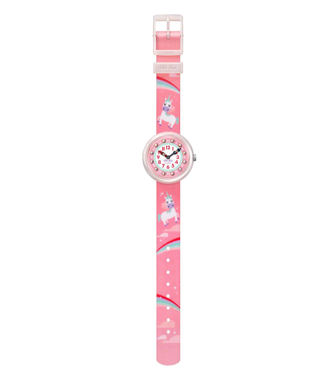 Orologio Bambino Swatch Solo Tempo Flik Flak Unicorno ZFBNP121