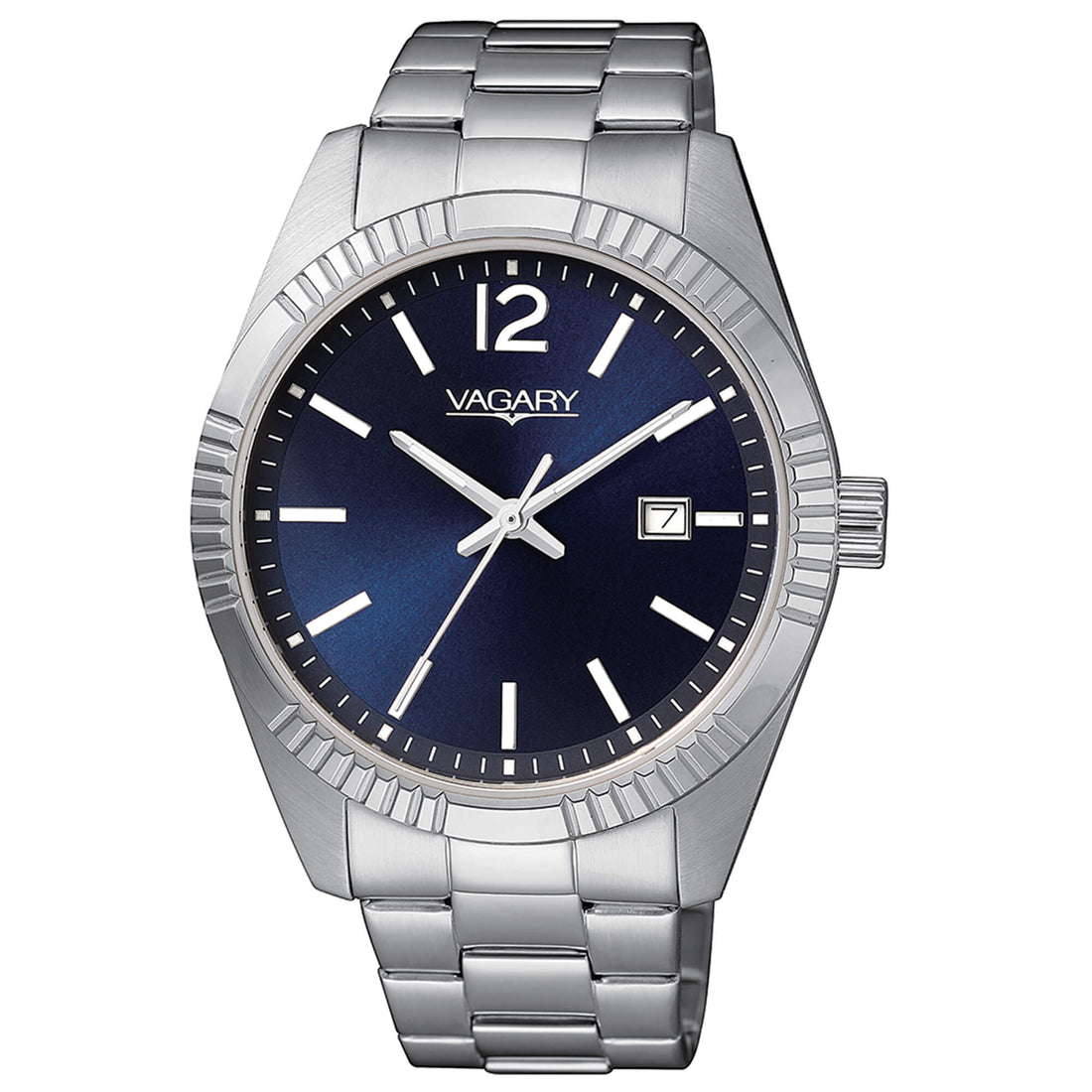 Orologio Uomo Vagary By Citizen Blu Acciaio IB9-115-71