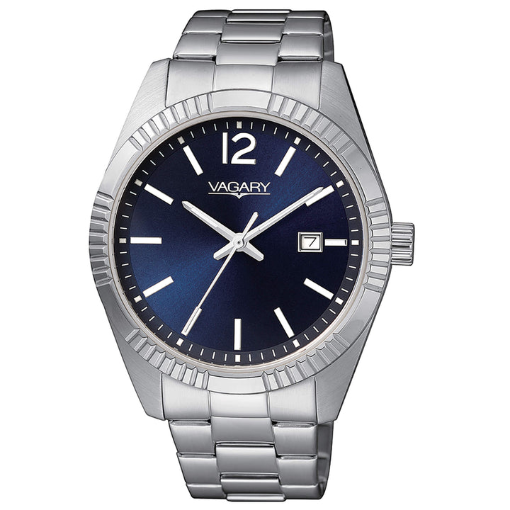 Orologio Uomo Vagary By Citizen Blu Acciaio IB9-115-71