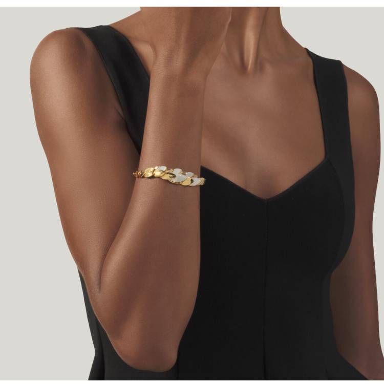Bracciale Donna Giovanni Raspini Argento Dorato 925 Madreperla Skin 12524