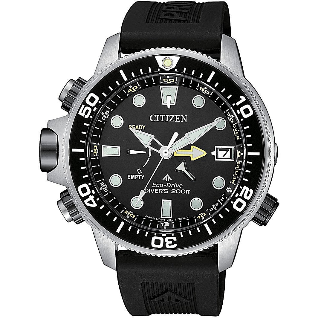 Orologio Citizen Uomo Eco drive Promaster Acciaio Gomma 200 ATM BN2036-14E