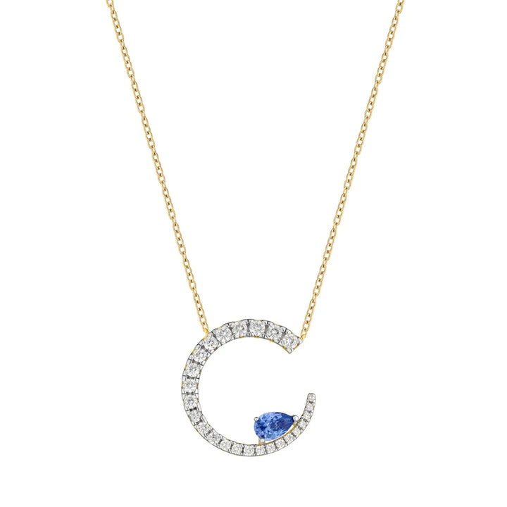 Collana  Donna Laura P. Argento Dorato 925  Zirconi Bianchi e ametista CL0247GTZ