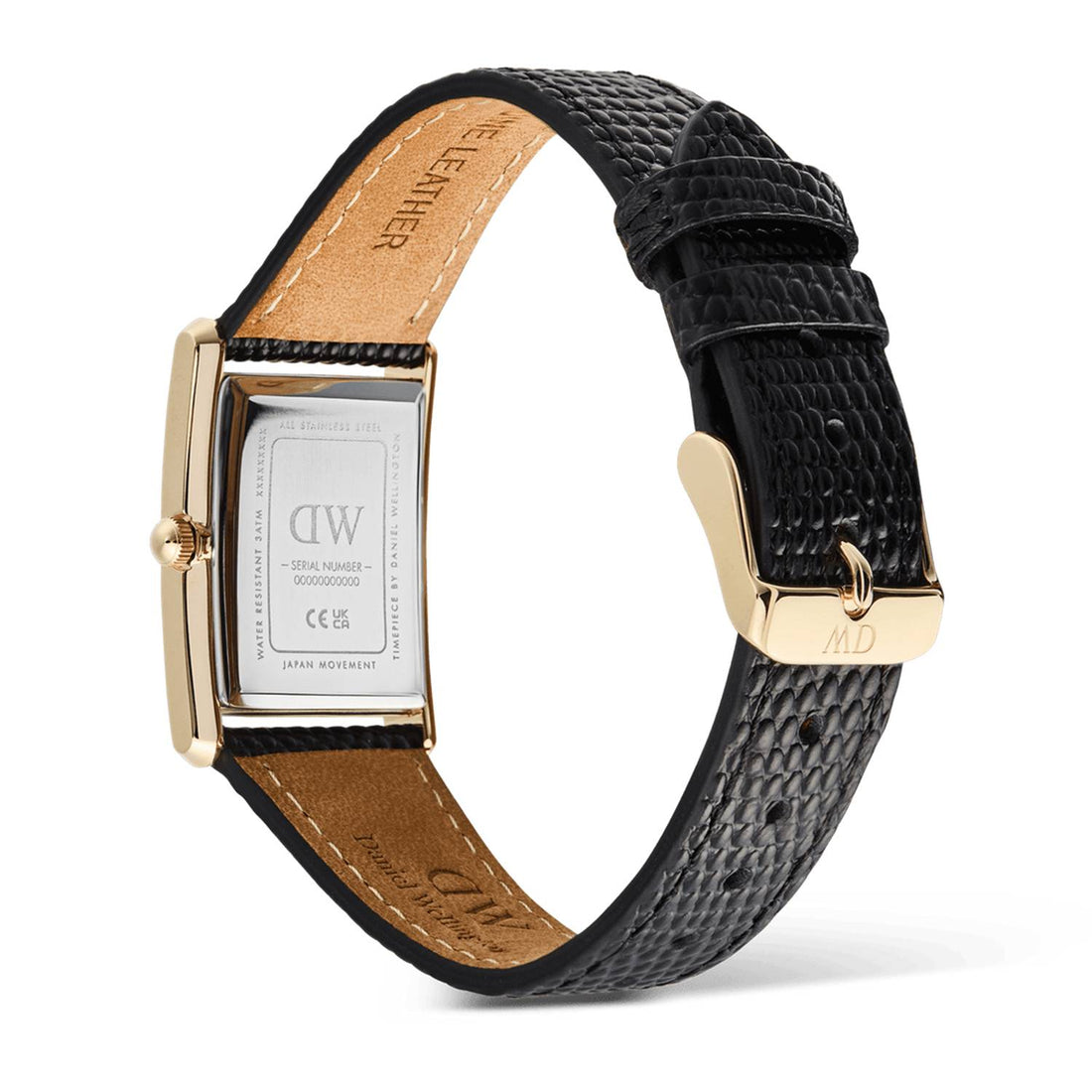 Orologio Uomo Daniel Wellington Acciaio  Bound Black Lizard White Guilloche DW00100899