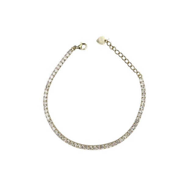 Bracciale Unisex Re Mida Tennis Argento 925 Tinta Unita