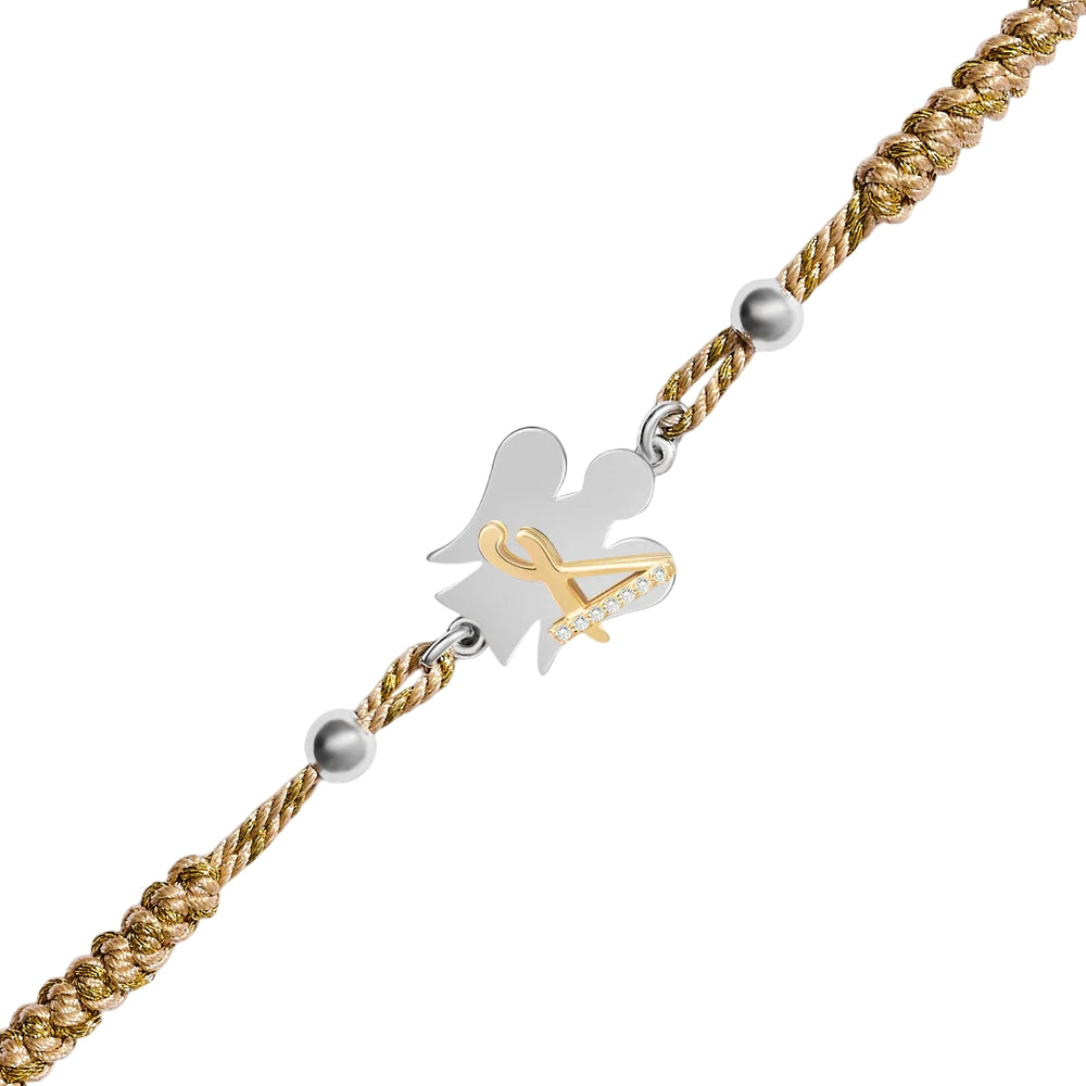 Bracciale Donna Argento 925 Roberto Giannotti Cordino Iniziale A GIA700A