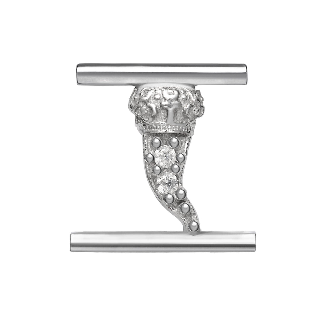 Ciondolo Donna Eleonora Giordani Argento Corno Zirconi EG0053