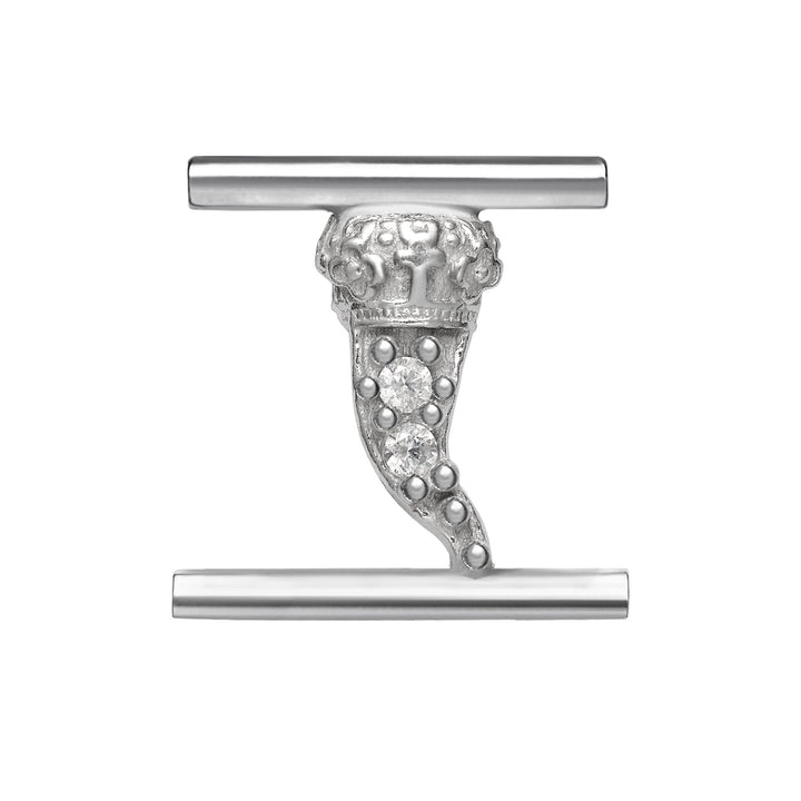 Ciondolo Donna Eleonora Giordani Argento Corno Zirconi EG0053