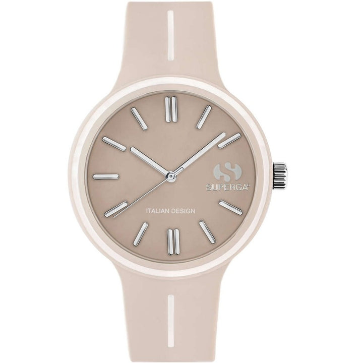 Orologio Uomo Superga Quarzo Solo Tempo Silicone Sabbia