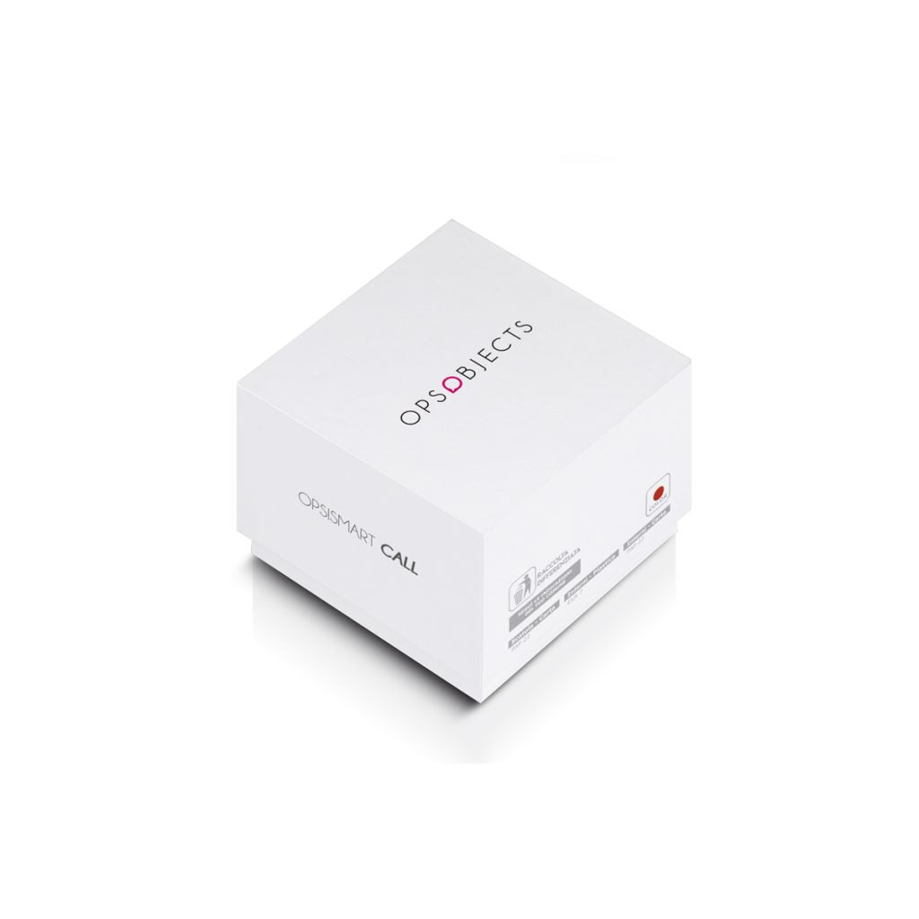 Orologio Unisex Ops Object Smartwatch Call Acciaio Nero Maglia Milano OPSSW-19