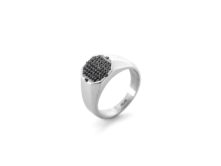 Anello Uomo 4US Cesare Paciotti Acciaio con pietra 4UAN7074/24