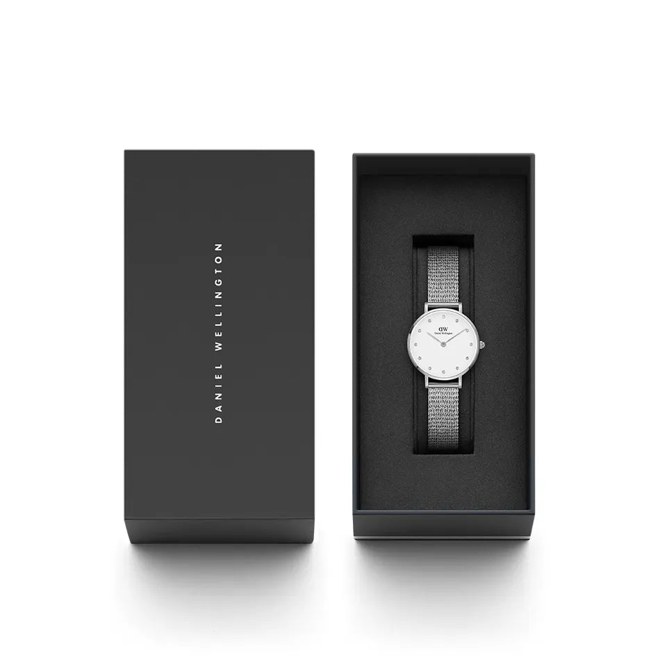 Orologio Donna Daniel Wellington Acciaio Petite 28 mm Zirconi DW00100602