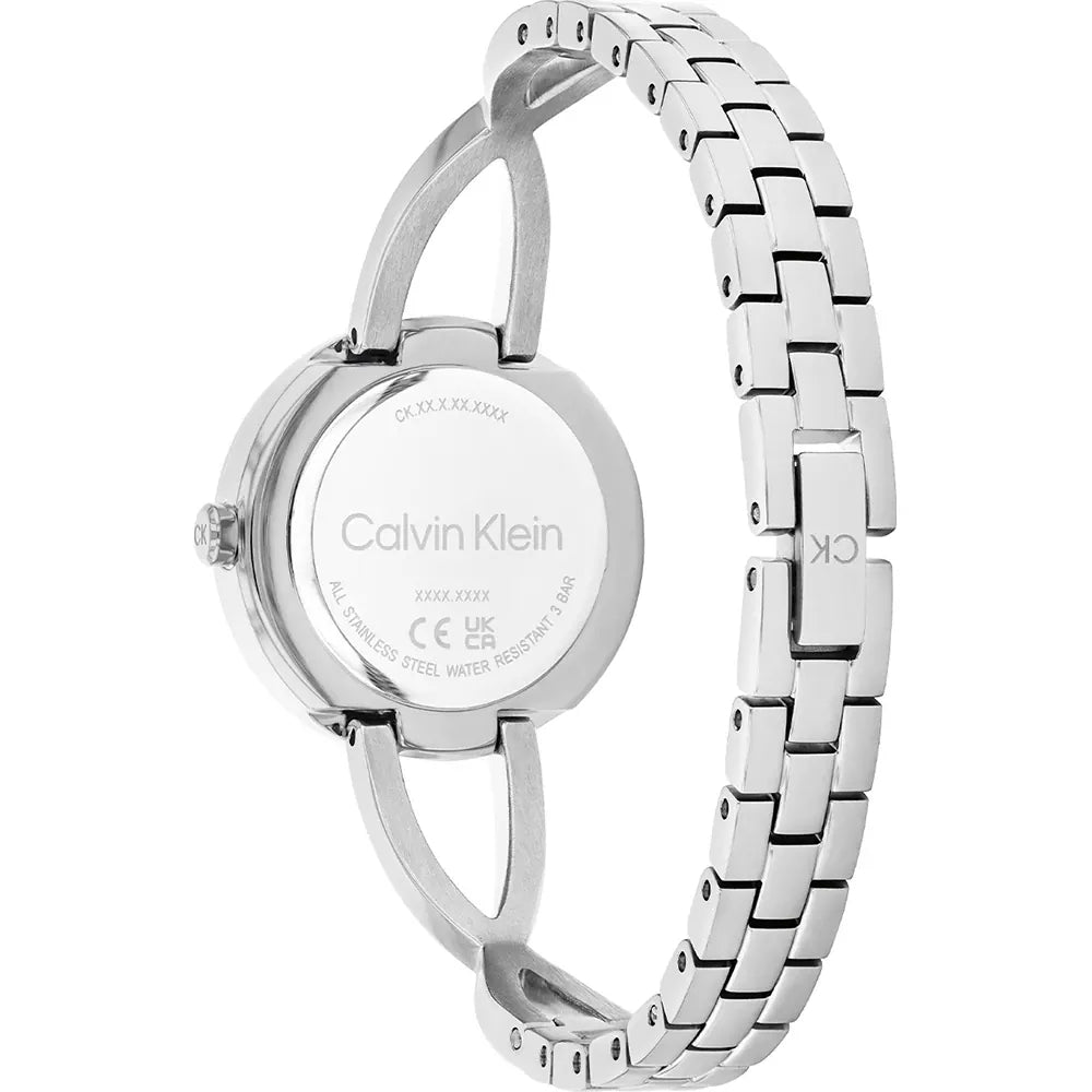 Orologio Donna Acciaio Calvin Klein Quarzo Solo Tempo  Lucido 25100058