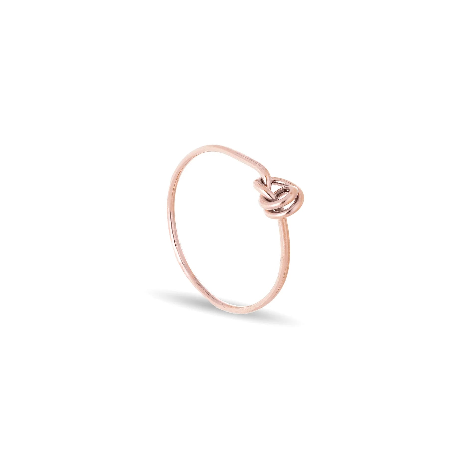 Anello Donna Cupido Filo D'Amore Oro Rosa 9 KT Mis 10 AN251R