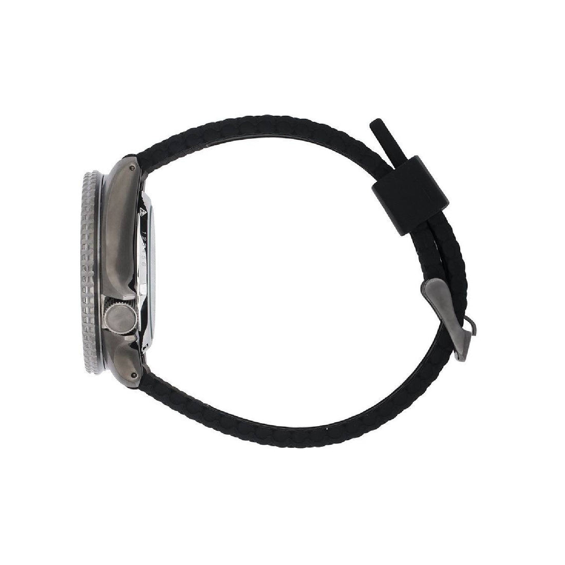 Orologio Uomo Acciaio SEIKO 5 Sport 43mm Automatico Doppia Data Total Black