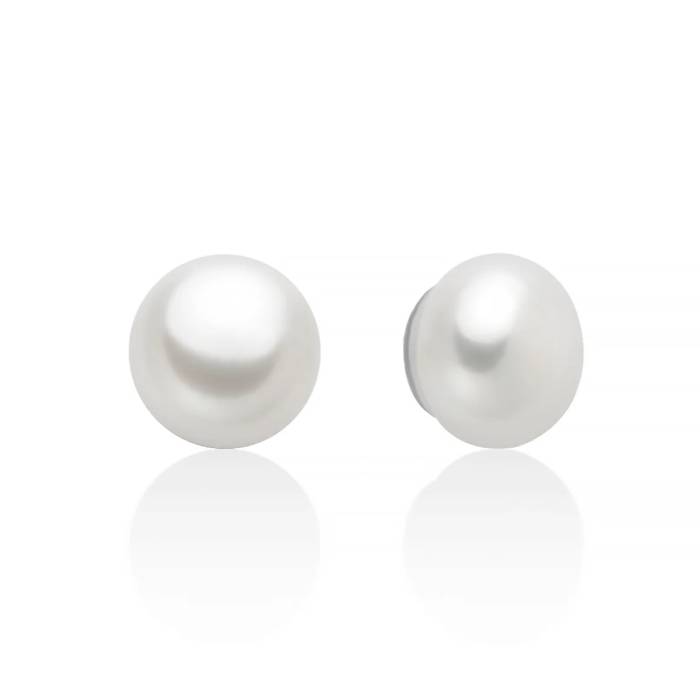 Orecchini Donna Miluna Argento Eva Perle Gemelle Oriente 7,5-8 mm PER2942