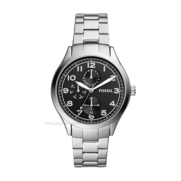 Orologio Uomo Acciaio Fossil Cronografo Nero BQ2485