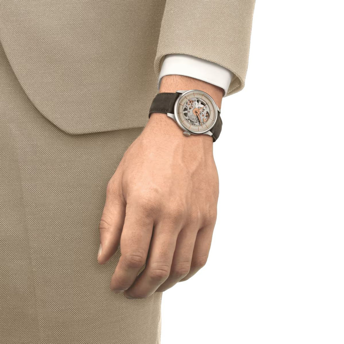 Orologio Uomo Tissot Chemin Des Tourelles Scheletrato Powermatic 80 T1398361626100