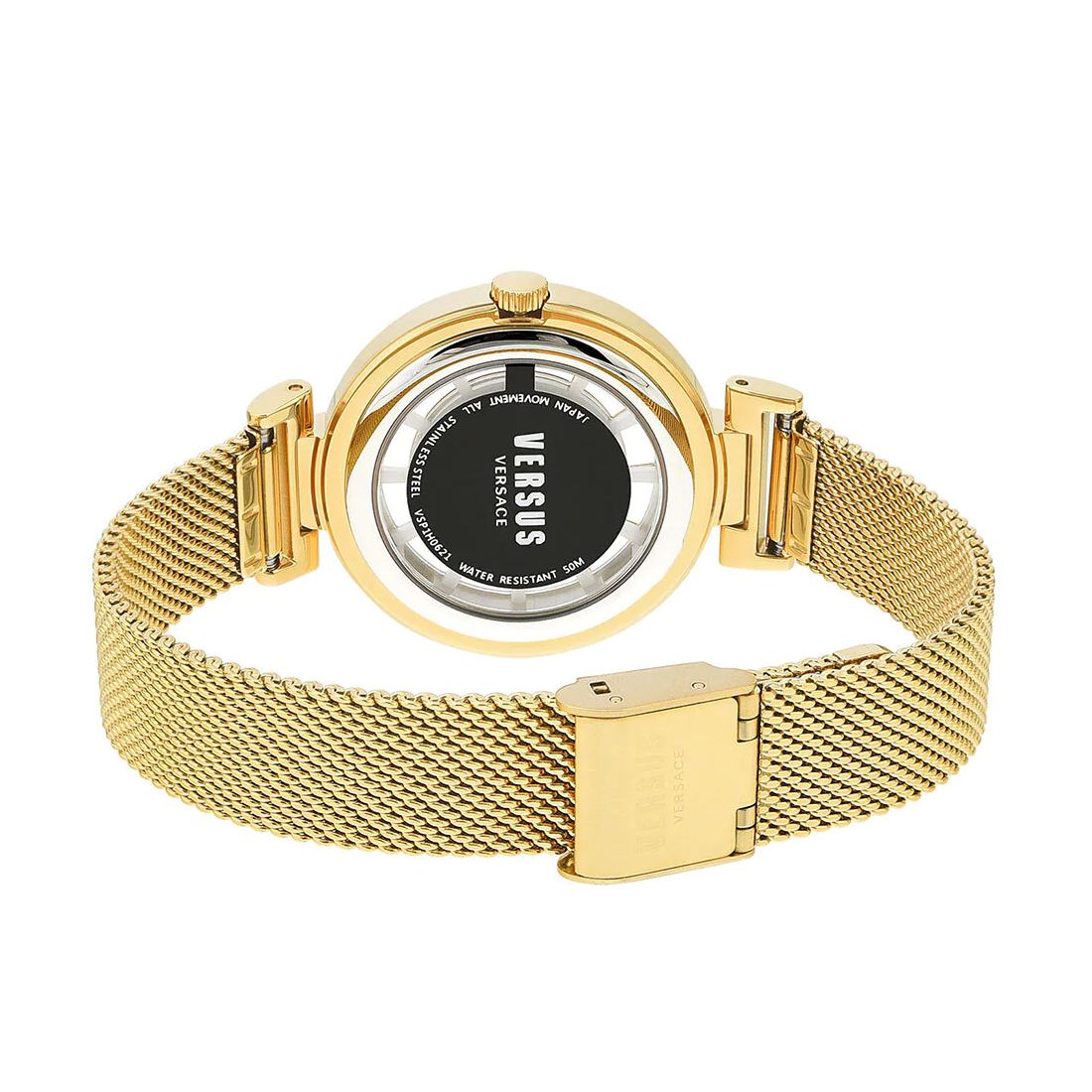 Orologio Donna Versus By Versace Quarzo Solo Tempo Acciaio Leone Dorato VSP1H0621